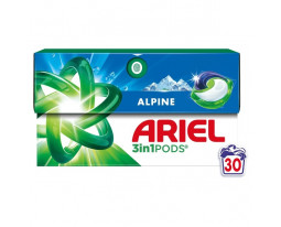 Lessive 3-In-1 Pods Tabs Alpine Ariel France