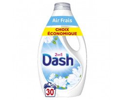 Lessive Liquide Air Frais et Fleurs Blanches 2-en-1 Dash