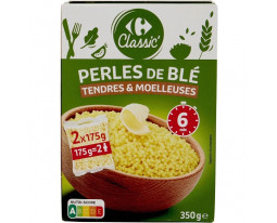 Perles de Blé Tendre Sachets Cuisson Rapide 6mns Carrefour