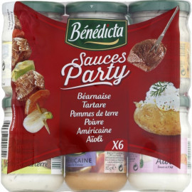 6 Sauces Classic Mix Bénédicta
