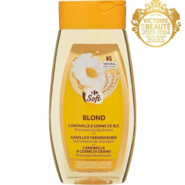 Shampoing Illuminant Camomille et Blé Cheveux Blonds Carrefour