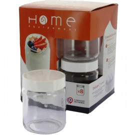 8 Pots Verre Standard Pour Yaourtière Home